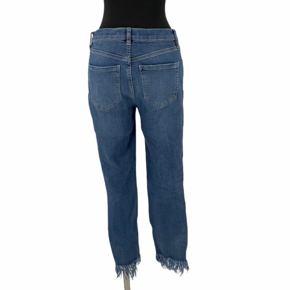 Free People Raw Hem Jeans A3 - Picture 7 of 9